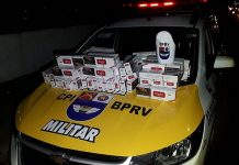 Vídeo: polícia apreende carga de cigarros contrabandeados avaliada em R$ 12 mil