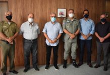 Presidente do TCE/AL recebe visita do Comandante-geral da Polícia Militar de Alagoas