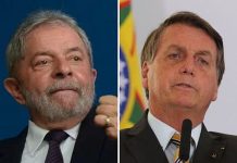 Pesquisa telefônica BTG/FSB: Lula tem 42% e Bolsonaro 34%