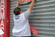 Vigilância interdita farmácia com indícios de aplicação de anabolizantes no Eustáquio Gomes