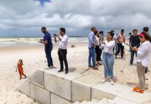 Grupo responsável pelo plano de Gestão Integrada da Orla realiza visitas técnicas