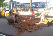 Galeria danificada por ligação clandestina de esgoto é reconstruída