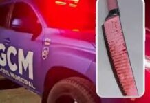 Jovem é detido após matar padrasto a facadas dentro de casa