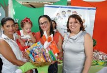 Usuárias do CRAS Anadia ganham festa em comemoração à Páscoa