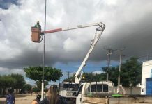 Prefeitura de Major Isidoro faz substituição de lâmpadas comuns por lâmpadas de Led