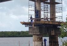 Governo de Alagoas inicia recuperação estrutural da Ponte do Gunga