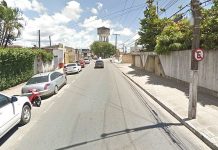 Moradores encontram material semelhante a feto em sacola jogada por ocupante de veículo