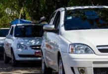 Falsos passageiros tomam carro de taxista durante assalto no interior
