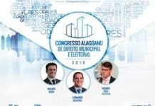 Congresso Alagoano de Direito Municipal e Eleitoral acontece nos dias 12 e 13 de dezembro
