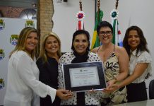 Ana Monteiro recebe comenda Desembargador Mário Guimarães