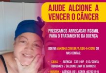 Família realiza campanha para tratamento de mulher com câncer de boca