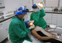 Dentistas redobram cuidados durante a pandemia