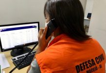 Defesa Civil passa a atender chamados 24h pelo número 199