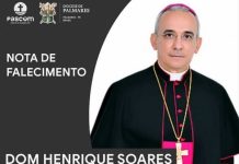 Dom Henrique Soares, bispo de Palmares, morre de Covid-19 aos 57 anos