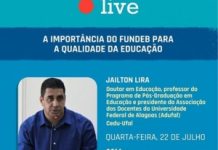Ufal promove live para debater importância do Fundeb para qualidade da Educação