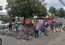 Ciclistas bloqueiam parcialmente a Fernandes Lima e trânsito fica lento
