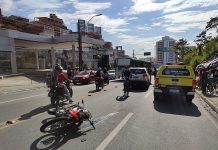 Mulher morre ao cair de moto na Leste-Oeste