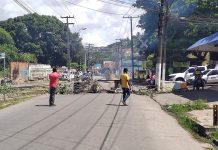 Moradores do Mutange e Bom Parto fecham via em protesto