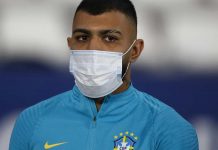 Gabriel Jesus está fora da final da Copa América contra a Argentina