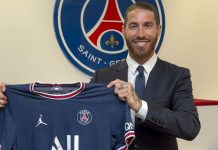 Paris Saint-Germain anuncia a contratação de Sergio Ramos como reforço