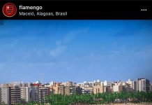 Flamengo presta homenagem a Maceió pelos 206 anos de história