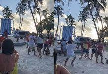 Vídeo que mostra briga em fila da ‘cadeira gigante’ é antigo