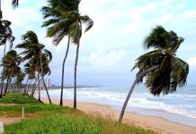 Marinha alerta para ventos de até 60 km por hora na faixa litorânea entre AL, BA e SE