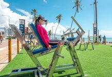 Saiba como praticar exercícios de forma gratuita na academia ao ar livre da orla