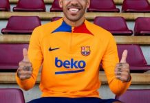 Oficial: Barcelona anuncia a contratação do atacante Aubameyang
