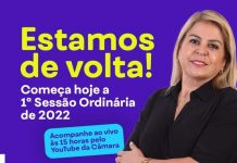 Retorno das sessões parlamentares na Camara Municipal de Maceió