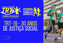 Vem aí a 6ª Corrida TRT/AL Trabalho Seguro