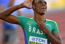 Alison dos Santos conquista ouro histórico nos 400 metros com barreiras