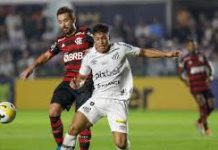 Em clima de Libertadores, Flamengo encara Santos pelo Brasileirão