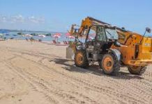 Prefeitura inicia obra de contenção para conter avanço do mar na orla