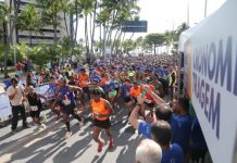 Sucesso de público: Circuito Arnon de Mello marca domingo na orla