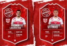CRB anuncia contratações do atacante Facundo Labandeira e do lateral Vitinho
