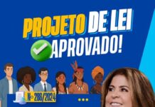 Aprovação de mais esse Projeto de Lei de minha autoria, na Câmara