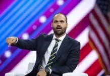 Eduardo Bolsonaro sugere que Jair Bolsonaro foi tema no encontro entre Lula e Trump