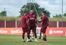 CRB tem desfalques para confronto de domingo com a Ponte Preta