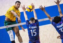 Brasil bate bicampeã olímpica França na Liga das Nações de vôlei