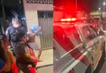 Mesmo baleado, homem corre para escapar de execução e se esconde em beco no Petrópolis